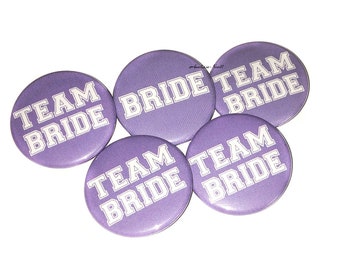 Bridal Party, Lavender, White, 1.5", 2.25", Pinback Button, Bachelorette Party, Bachelorette Pin, Bride, Easter, Bride, Spring, BW029, BW106