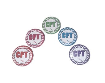 CPT Magnet, 1", 1.25", 1.5", 2.25", Button Magnet, Phlebotomist Tech, Phlebotomist Theme, Phlebotomist Gift, Phlebotomist Decor, PL009