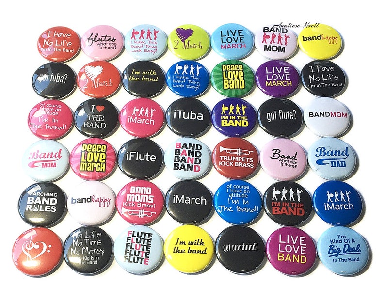 Button band. Button band