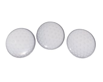 Golf Ball Magnet, 1", 1.25", 1.5", 2.25", Button Magnet, Golf Decor, Golf Theme, Golf Party Favor, Golf, Golf Gift, Magnet, SE062