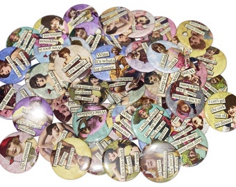 Wine, Snark, 1", 1.25", 1.5", 2.25", Button, Wine Decor, Wine Theme, Wine Pinback, Wine Party Favor, Wine Birthday, Wine Flatback, AM019