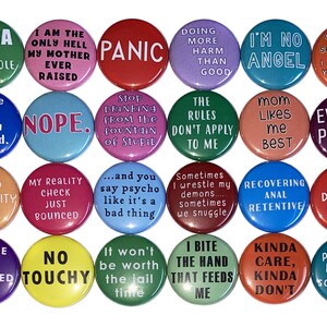 Funny Magnet, 1&quot;, 1.25&quot;, 1.5&quot;, 2.25&quot;, Button Magnet, Humor Magnet, Quotes, Funny Decor, Funny Quotes, Humor Theme, Humor, Q032