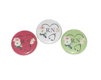 Nurse Magnet, Nurse Magnet, Stethoscope Magnet, 1", 1.25", 1.5", 2.25", Button Magnet, Nurse Theme, Nurse Decor, Nurse Gift, NU038