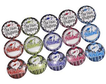 Phlebotomist Magnet, 1", 1.25", Button Magnet, Phlebotomy Theme, Phlebotomy Party Favor, Phlebotomy Magnet, Phlebotomy Gift, Blood, PL001