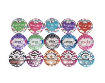Hospice Magnet, STNA Magnet, 1", 1.25", 1.5", 2.25", Button Magnet, Hospice STNA, Hospice, STNA, Health Care, Medical Proffesional, MP022