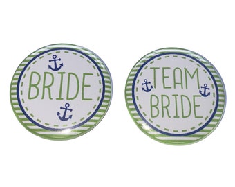 Bachelorette Party, Lime, Navy Blue, 1.5", 2.25", Pinback Button, Bachelorette Pin, Bridal Party Favor, Bachelorette Cruise, Bridal, BW116