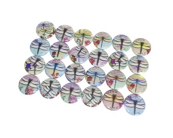 Dragonfly, 1", 1.25", 1.5", 2.25", Button, Dragonfly Gift, Dragonfly Decor, Dragonfly Theme, Dragon Fly, Flatback, Pinback, Pin, Badge, B016