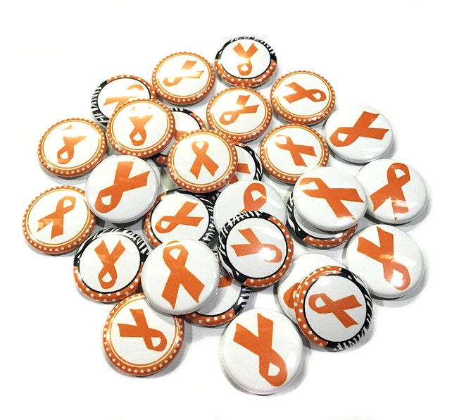 Leukemia 1 1.25 Button Leukemia Awareness Pin Etsy