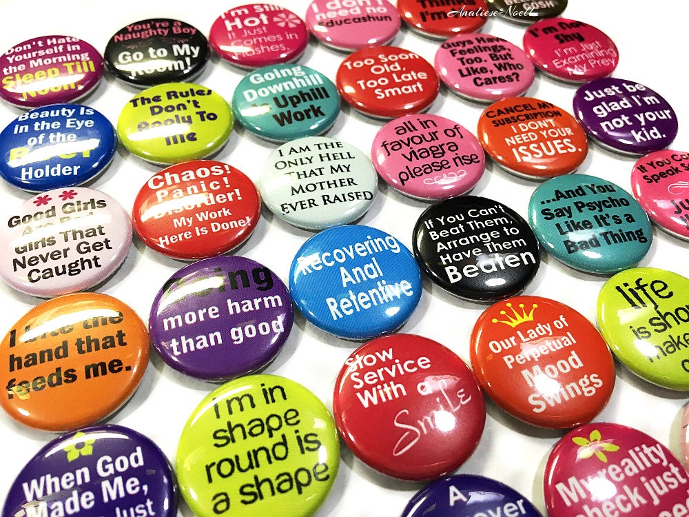 Humor 1 2.25 Button Humor Funny Etsy