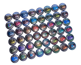 Dragon Eyes, 1", 1.25", 1.5", 2.25", Button, Dragon Theme, Dragon Decor, Dragon Button, Flatback, Pinback, Pin, Badge, MC001