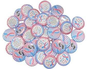 Pregnancy Loss, Infant Loss, 1", 1.25", 1.5", 2.25", Button, Pregnancy Loss Ribbon, Miscarriage, Sillbirth, Infant Loss Ribbon, PAIL, CB005