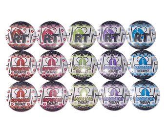 Respiratory Therapist Magnet, Rt, 1", 1.25", Button Magnet, RT, RT Party Favor, RT Magnet, Rt Theme, Rt Decor, Respiratory Therapist, RT001