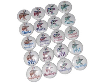 Liver, 1", 1.25", 1.5", 2.25", Button, PCA, Nurse, Hepatologist, Transplant Coordinator, Liver Transplant, Flatback, Pinback, Pin, MP024