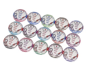 Float Pool PCA, 1", 1.25", 1.5", 2.25", Button, Patient Care Assistant, Float Pool, PCA Gift, Pca Decor, Flatback, Pinback, Badge, MP020