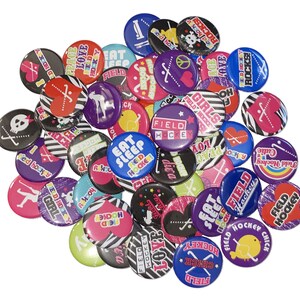 Field Hockey, 1", 1.25", 1.5", Button, Field Hockey Theme, Field Hockey Decor, Party Favor, Birthday, Flatback, Pinback, Pin, Badge, SE033 image 7