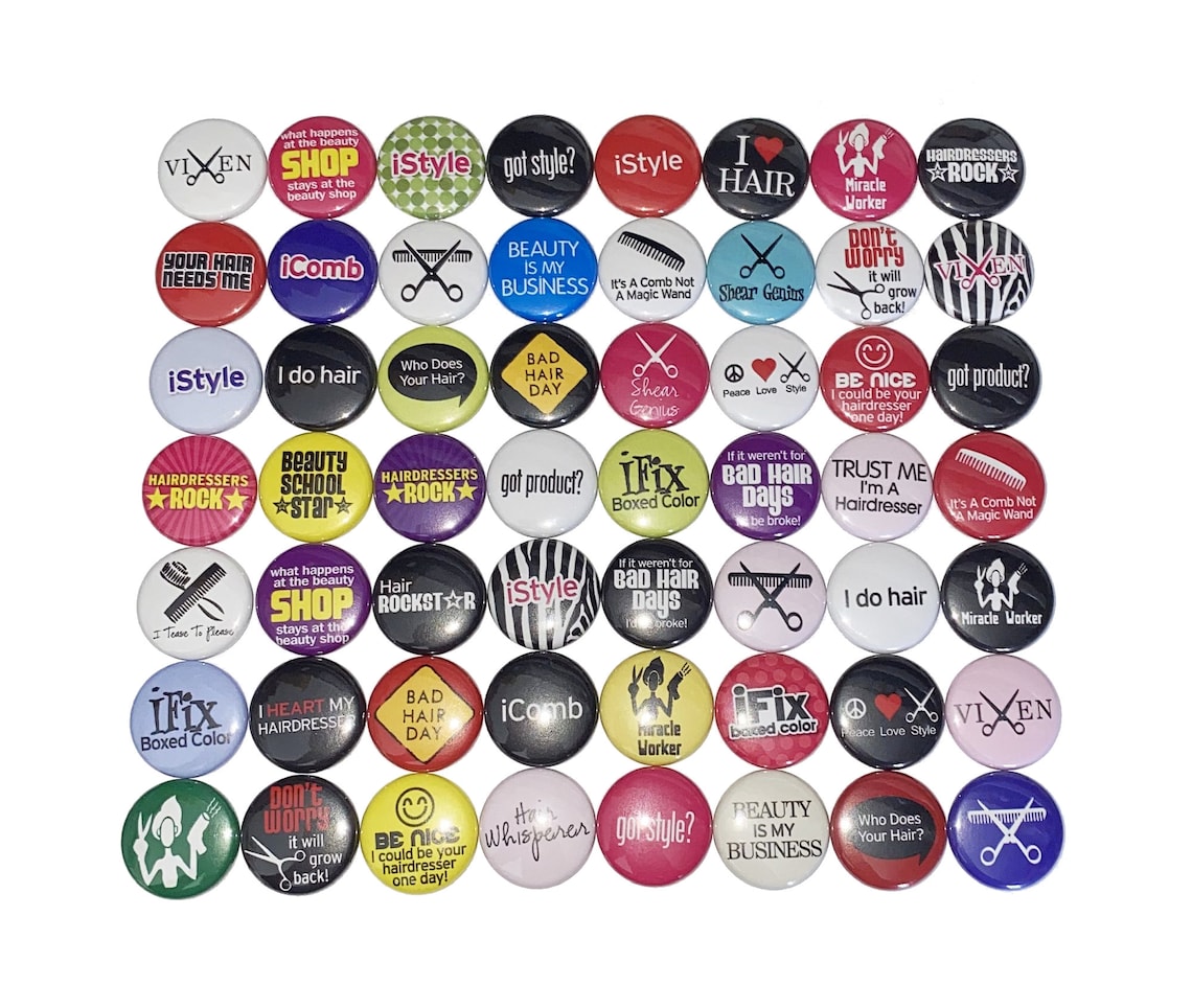 Hair Stylist 1 1.25 1.5 Etsy