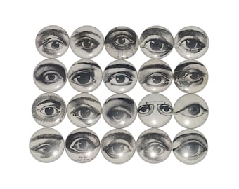 Eye Magnet, 1", 1.25", 1.5", 2.25", Button Magnet, Ophthalmology, Eye Magnet, Eye Theme, Eye Care, Eye Chart, Ophthalmologist, MP028