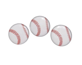 Baseball Magnet, 1", 1.25", 1.5", 2.25", Button Magnet, Baseball Theme, Baseball Decor, Baseball Party Favor, Baseball Gift, Baseball, SE056