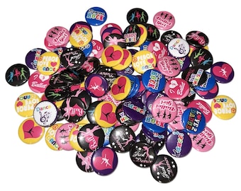 Ballet, Dance, 1", 1.25", Button, Dance Decor, Party Favor, Gift, Dance Theme, Dance Birthday, Flatback, Pinback, CD003