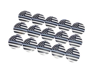 Gray Line, Correctional Officer, 1", 1.25", 1.5", 2.25", Button, Gray Line Theme, Grey Line, Prison Guard, Flatback, Pinback, Pin, LE017