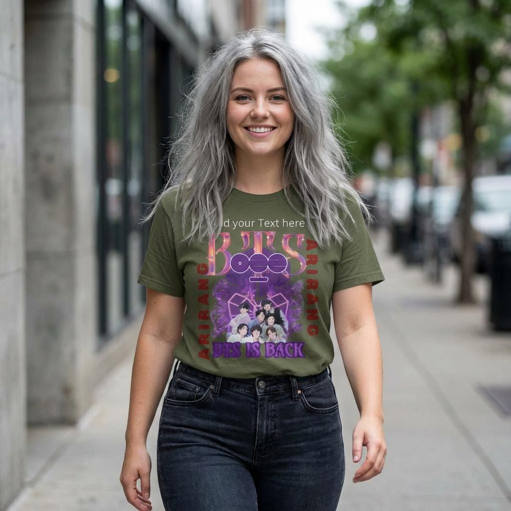 BTS Inspired 2026 Shirt | K-pop Purple Army ARIRANG J-hope