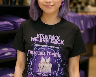 Personalized BTS Inspired Shirt 2026, ARMY Concert Tee | Arirang t-shirt | Bangtan Clothes