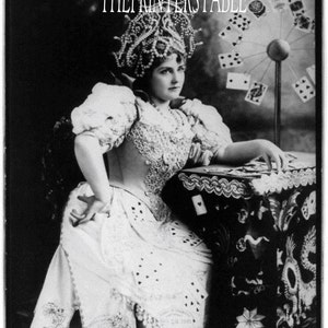Gypsy Fortune Teller*Postcards*12*Hand painted with German Diamond Dust*Envelopes*Use for party invitations, place cards, greeting card