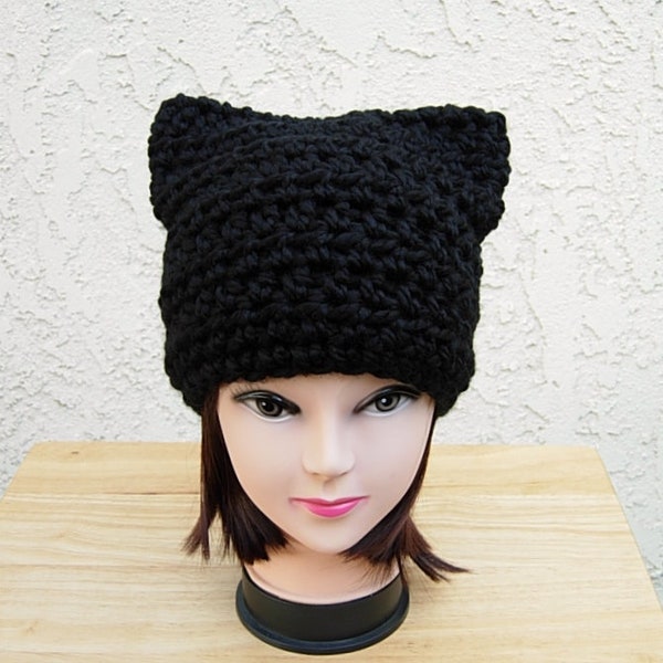 Black Cat Hat Etsy