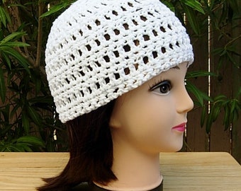 ★人気★【Beyond Closet】★NOMANTIC SUMMER YARN BERE.T★ Women's Solid Hot PInk Cotton Summer Hat Crochet Knit Beach