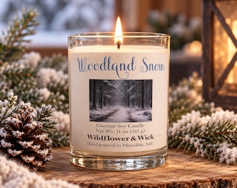 Woodland Snow – Coconut Soy Candle