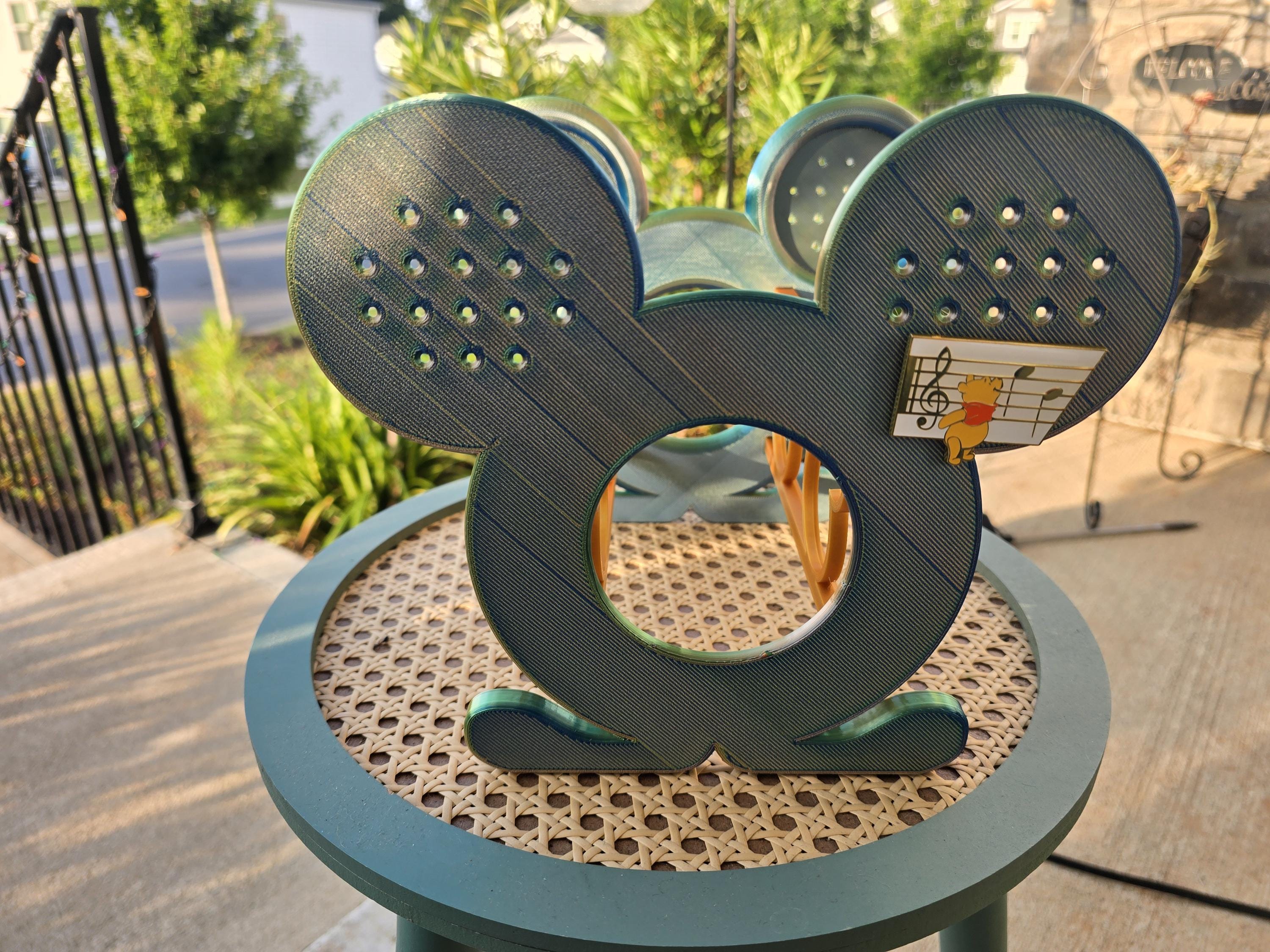 Disney Mickey Ear Holder/rack With Pin Collection Storage - Now With ...