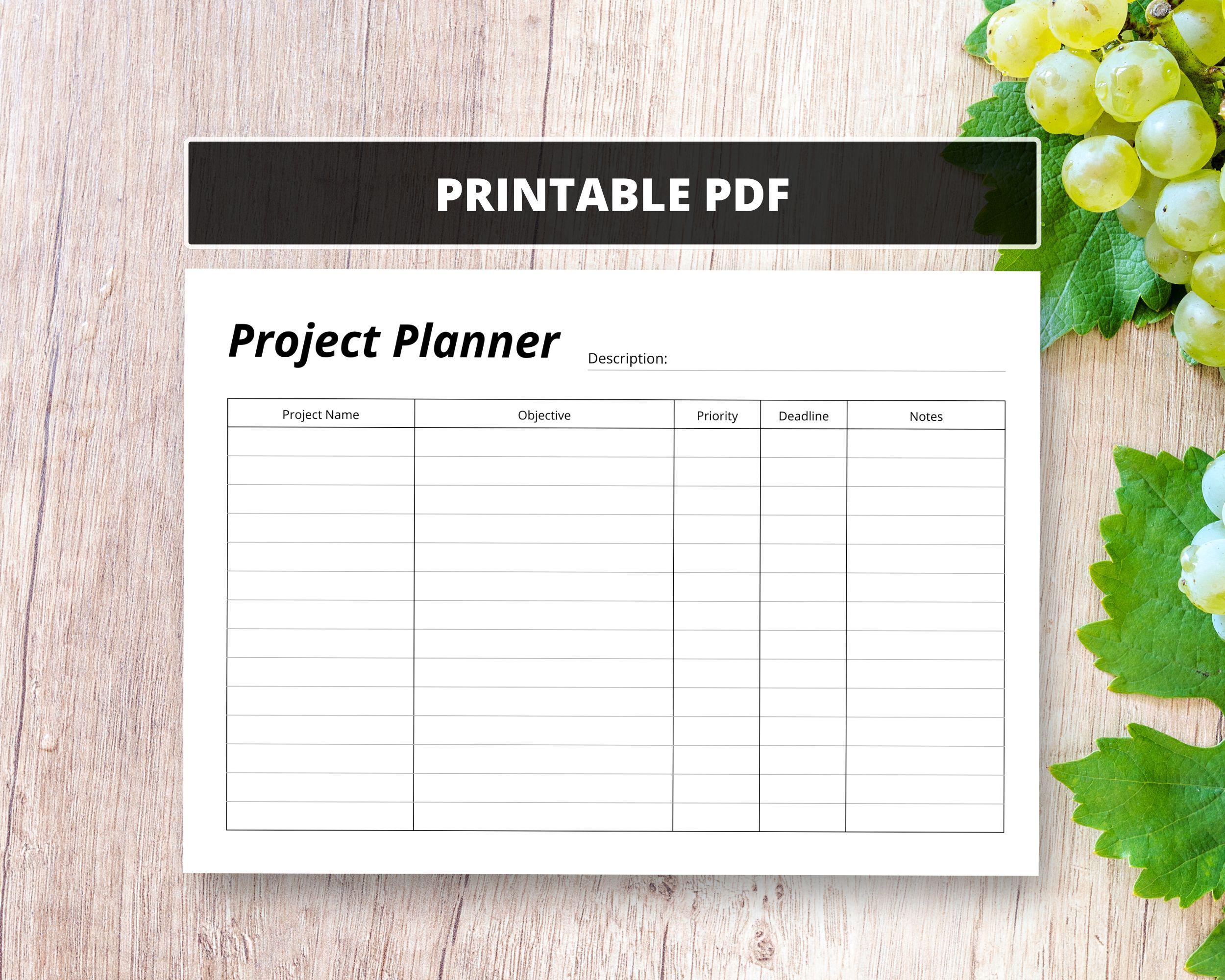 Freelancer Planner Printable | Time Tracker & Billable Hours Log ...
