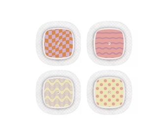 Medtronic Simplera Sensor Stickers Diabetes: Trendy Design - Set van 4