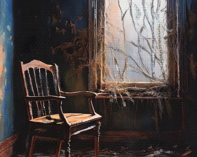 Abandoned Room ACEO Print