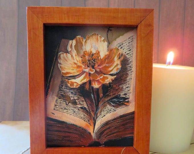 Vintage Book Bloom