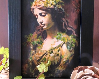 Ivy-Covered Angel