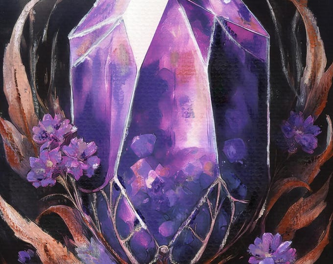 Amethyst ACEO Print