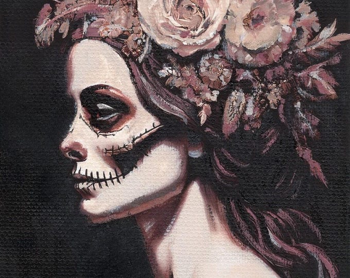 La Catrina ACEO