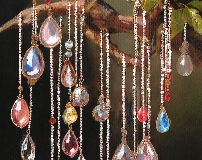 Jeweled Tree ACEO