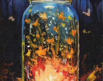 Firefly Jar ACEO