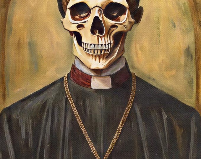 The Hollow Cleric ACEO