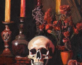 Skull Still Life