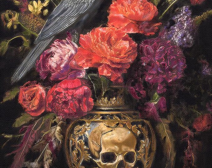 The Mourning Bloom ACEO