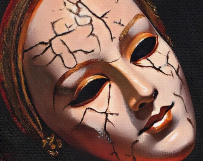 Fractured Venetian Mask