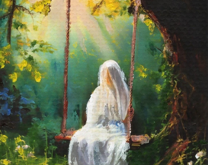 Ghostly Afternoon ACEO