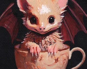 Bat In Teacup
