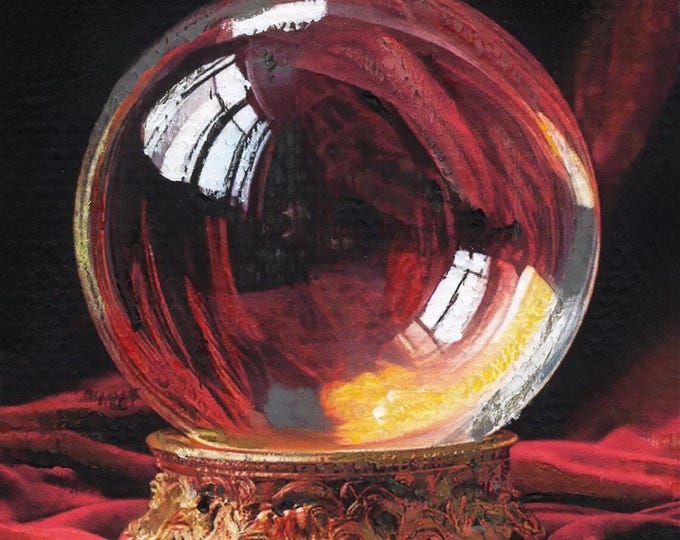 Crystal Ball ACEO