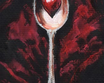 Spoon With Heart ACEO
