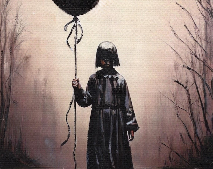 Black Balloon ACEO