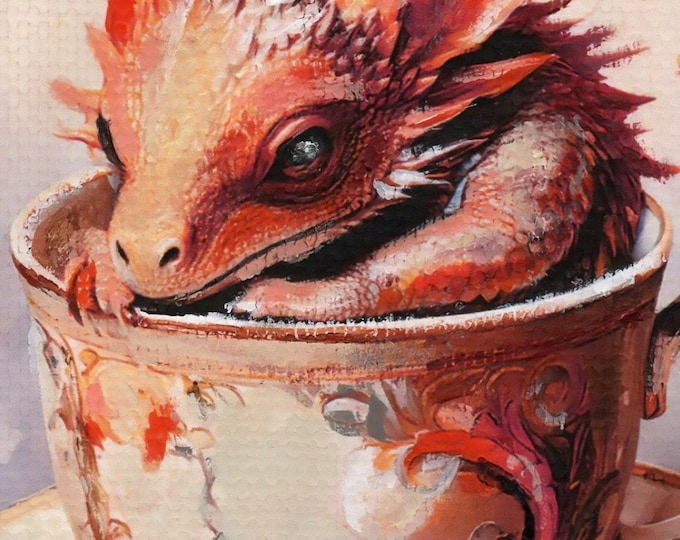 Teacup Dragon ACEO